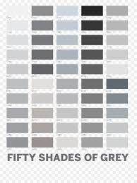 Inspirational Shades Of Gray Tints And Shades Color Chart