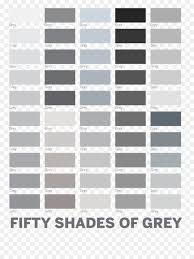 inspirational shades of gray tints and shades color chart