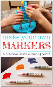 Make Your Own Markers A Practical Color Mixing Lesson