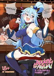 A Bucket Of Aqua! (Kono Subarashii Sekai ni Shukufuku o!) [Snegovski] -  English - Porn Comic