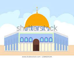 Bentrokan terus terjadi di depan masjidil aqsa, membuat polisi yerusalem memerintahkan agar bukit bait suci juga ditutup bagi umat yahudi dan pengunjung lain. Masjid Al Aqsa Illustration Building Design Stock Vector Royalty Free 1384634144 Building Mosque Building Design