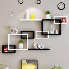 I really don't mind having my tv show in my living space but i feel like it ruins the mood of a bedroom. Wall Shelf Hanging Cabinet Wall Hanging Living Room Tv Background Wall Free Punching Bedroom Creative Storage Lattice Xi311124 Decorative Shelves Aliexpress