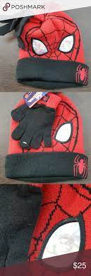 Spiderman Winter Hat Gloves One Size Fits Winter Hat Gloves One Size Fits All Boys And Girls Absolutely In Winter Hats One Size Fits All Clothing And Shoes