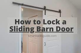 This is an adjustable, telescoping securitythis is an adjustable, telescoping security bar lock. 8 Ways To Lock A Sliding Barn Door Smart Locks Guide