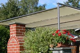 Seilspannmarkise Als Terrassenuberdachung Markise Terrassenuberdachung Uberdachung Terrasse