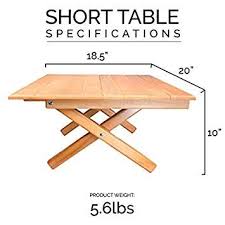 Simple Setup Short Table All Purpose Use And Portability Beach Picnic Camp Or Patio Table All Wood Strong Table Height 10 Folding Picnic Table Patio Table Table