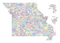 Today, over 600,000,000 pieces of mail are delivered each business day, and our. Preview Of Missouri Zip Code Vector Map
