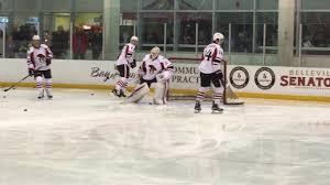 Binghamton Senators Practice In Belleville