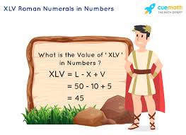 Convert large numbers to roman numerals. Xlv Roman Numerals How To Write Xlv In Numbers