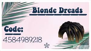 Heyy guys here are 50+ blonde roblox hair codes you can use on games such as bloxburg + how to use them! Hair Code In 2021 Blonde Dreads Coding Hair