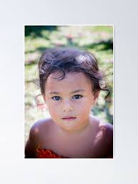 A Tahitian Beauty Poster