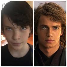 Grandkids requests for blue whale and Darth Vader artwork