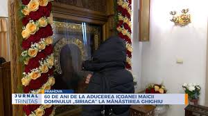 Izvorul tamaduirii din timpul lui leon se pastreaza si in zilele noastre. 60 De Ani De La Aducerea Icoanei Maicii Domnului Siriaca La MÄƒnÄƒstirea Ghighiu Youtube