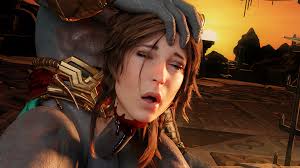 Lara Croft's animated horror