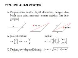 Vektor di kelas x semester dua ini mencakup materi sebagai berikut; Vektor Ppt Download