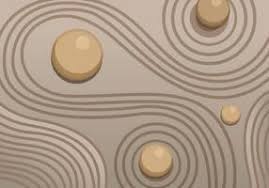 Zen Garden Sand Vector Zen Garden Vector Art Design Zen Sand Garden