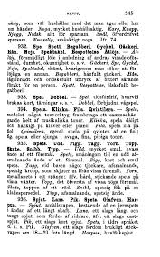 245 Svenska Sprakets Synonymer