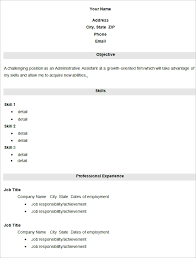 Browse and download our professional resume examples to help you properly present your skills, education, and experience for free. Fill Up Resumes Resume Examples Resume Template