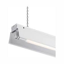 Envirolite 4 Ft 1 Light White Led Shop Light With T8 Led 5000k Tubes Sl601t1850 T8 Led Shop Lighting Led Tubes