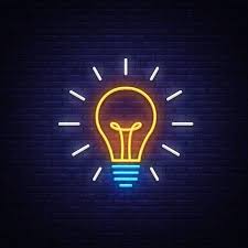 Light Bulb Neon Sign Vector Light Bulb Design Template Neon Neon Signs Neon Wallpaper Wallpaper Iphone Neon
