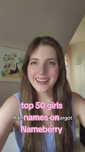 Top 50 Girls Names