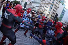 From Spider-Verse to Argentina: Fans aim to break record for biggest  Spider-Man gathering | Reuters