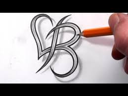B logo letters with tattoo style #ad , #sponsored, . Designer Tattoo Wholesaler Wholesale Dealers In India