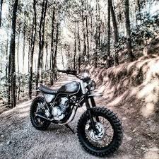 Curated Moto On Instagram Wilderness Road Yamaha Sx 225 From Buildandwild West Java Indonesia Firmaaanir Caferacer Cafer Motocikl Moti