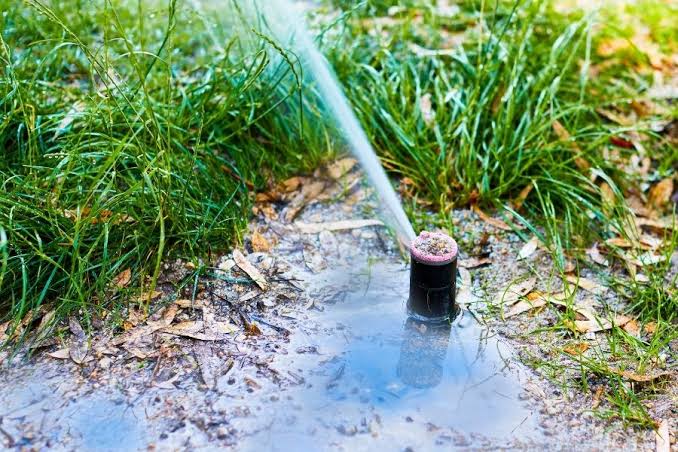 Sprinkler leak repair and irrigation leak service