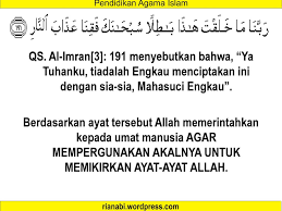 Tidak hanya tulisan arab dan artinya, tapi kami tuliskan juga bacaan latin dari ayat al qur'an tentang sabar ini,agar siapa saja yang tidak fasih dan tidak bisa baca al quran bisa juga membacanya. Ayat Ayat Al Qur An Tentang Mengembangkan Iptek Ppt Download
