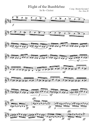 Support@take7music.comif you are looking for an app to help you learn music, then look no further. Flight Of The Bumblebee For B Clarinet Sheet Music For Woodwinds Other Solo Musescore Com