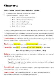 Nasm Study Guide Nasm Cpt Hypertrophy Training Boxing Training Workout
