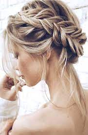30 Hairstyles For Stylish Brides Fine Hairstyle Hair Styles Braided Hairstyles Easy Braided Hairstyles