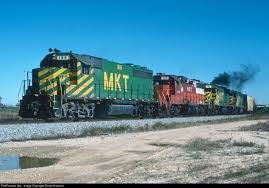 Mkt 186 Missouri Kansas Texas Railroad Katy Emd Gp40 At Denison Texas By David Hawkins Railroad Photography Railroad Missouri
