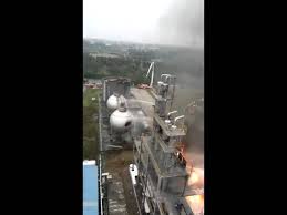 A powerful explosion hits a badly damaged japanese nuclear power plant, as a huge relief operation continues after friday's devastating earthquake media captiondamian grammaticas reports on the destruction wrought by the tsunami in sendai. Video Of Explosion In Tuas No This Clip Has Been Around Since 2015 Singapore News Asiaone