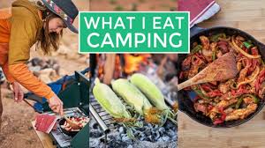 My camp meals are simple, affordable, and require. What I Eat In A Day Camping Easy Camping Food Ideas Youtube