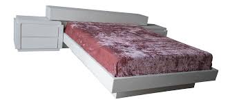 Find the queen platform bed set that's right for. Postmodern Minimalist Plaster Platform Bed Set Chairish