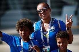 Alisson of brazil and thiago silva of brazil celebrate after teammate roberto firmino scores their sides second goal vs. We Are French So Paris Will Always Be In Our Heart Thiago Silva S Wife On The Family Adjusting To London Despite Missing France Psg Talk