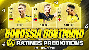 Jun 10, 2021 · sancho's dortmund & england records sancho has emerged as one of the brightest young talents in europe since leaving manchester city to take up a new challenge at dortmund in 2017. Fifa 21 Dortmund Players Ratings Predictions W Jadon Sancho Reus Hazard Haland Youtube