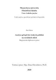 Silvie lauder, hana čápová, 25. Https Is Muni Cz Th Z34pp Diplomova Prace Dan Slama Pdf
