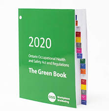 This web resource has been prepared to assist the workplace parties in understanding some of their obligations under the occupational health and safety act (ohsa) and the regulations.it is not intended to replace the ohsa or the regulations and reference should always be made to the official version of the legislation. 2020 Ontario Occupational Health And Safety Act And Regulations The Green Book Queen S Printer For Ontario 9780987937384 Books Amazon Ca