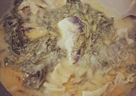 Berikut resep dan prosesnya ya. Resep Gulai Ikan Asin Baung Dan Daun Singkong Oleh Fera Eryanti Cookpad