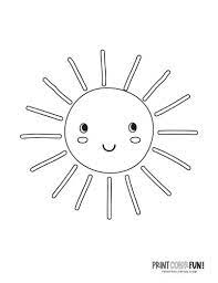 By best coloring pages july 8th 2015. 24 Fun Sun Coloring Pages Print Color Fun