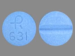 R 631 Pill Images Blue Round