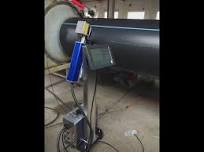 PVC pipe Laser Engraving Machine PE pipe Laser Marking Machine