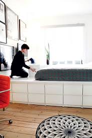 Eiche Hack Erz Kommode Bett Ikea Bed Hack Small Bedroom Malm Bed