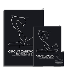 For this is zandvoort, currently undergoing a huge renovation in order to bring it in line with current formula 1 regulations. Circuit Poster Dutch Grand Prix Dark Formula Home