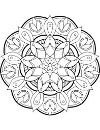 Flower Mandala Coloring Page Mandala Coloring Pages Flower Mandala Mandala Coloring