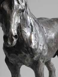 Gentle Giant Clydesdale Heavy Horse Decor Impressionist Art Etsy Horse Sculpture Sculpture Horses