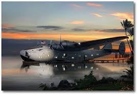 Pan Am Boeing 314 Yankee Clipper By Ron Cole Flying Boat Aircraft Aviation Art